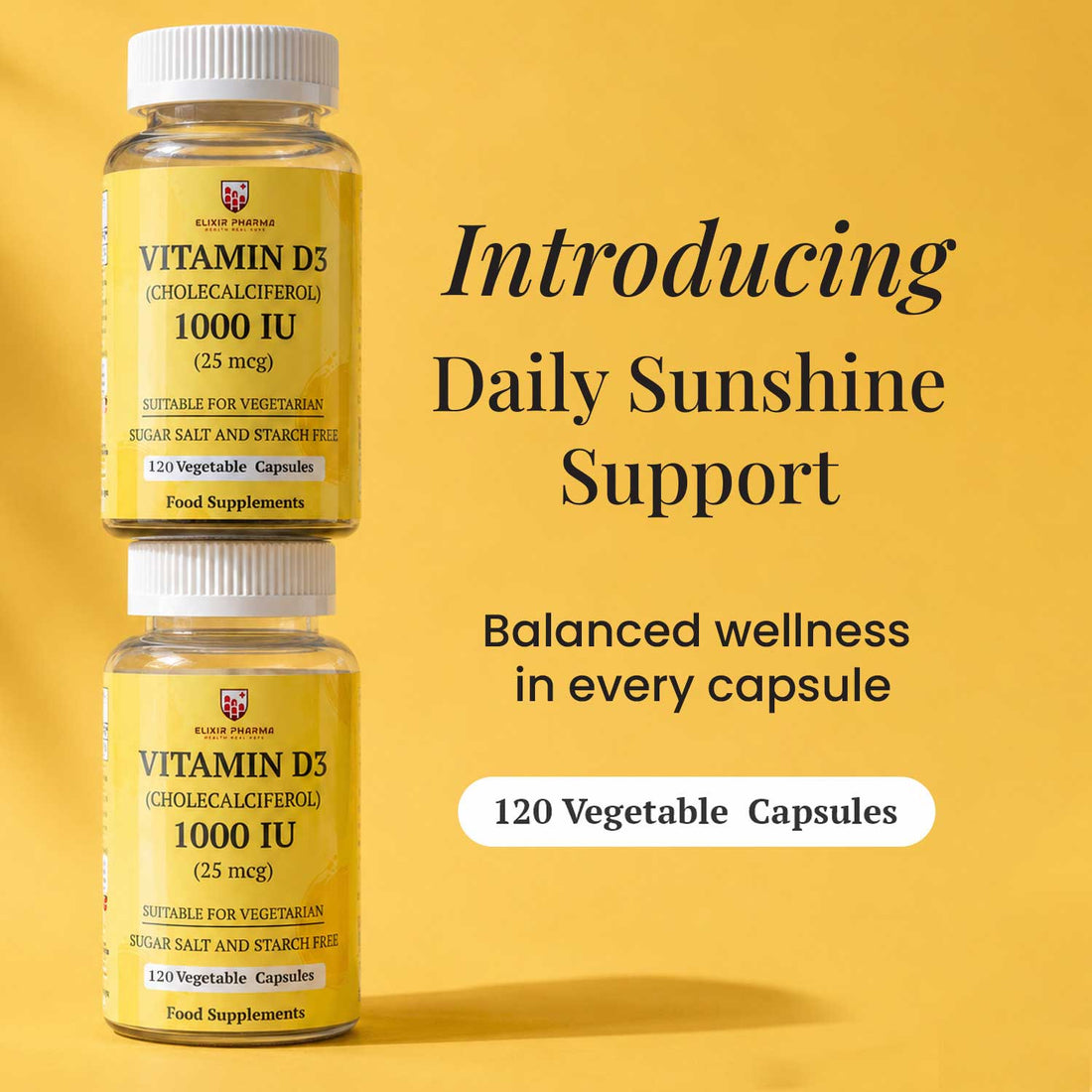 Vitamin D3 - Daily Bone & Immune Support
