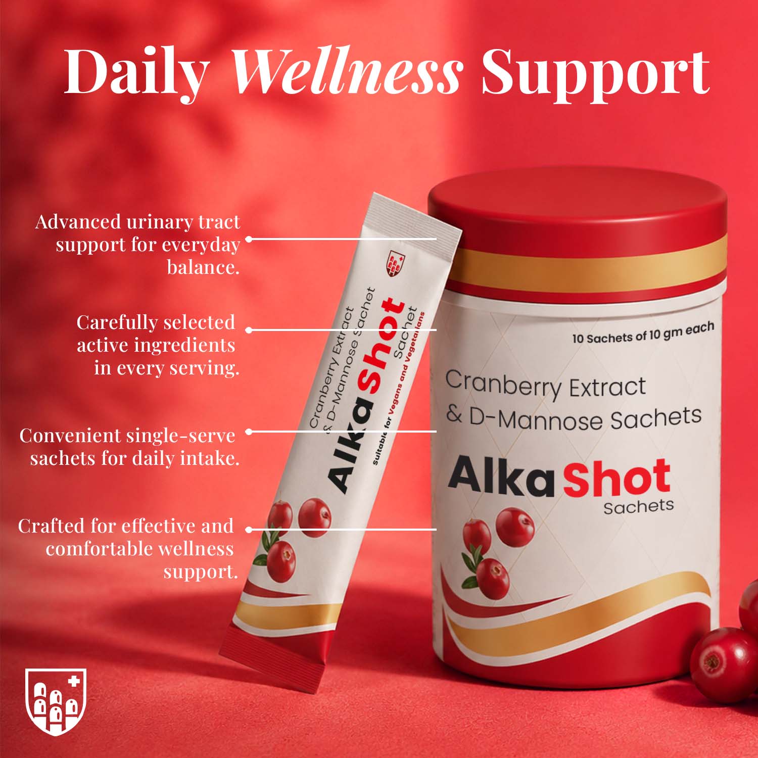 Alkashot - Daily Support for Urinary Tract Health