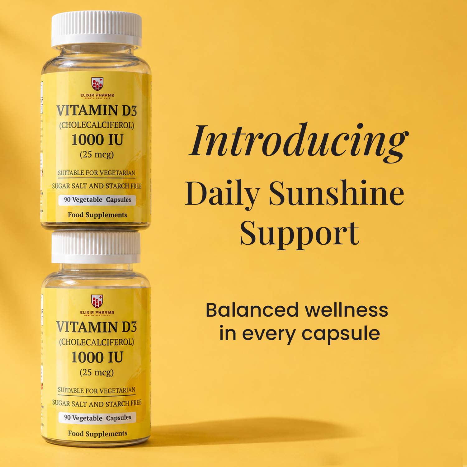 Vitamin D3 - Daily Bone & Immune Support