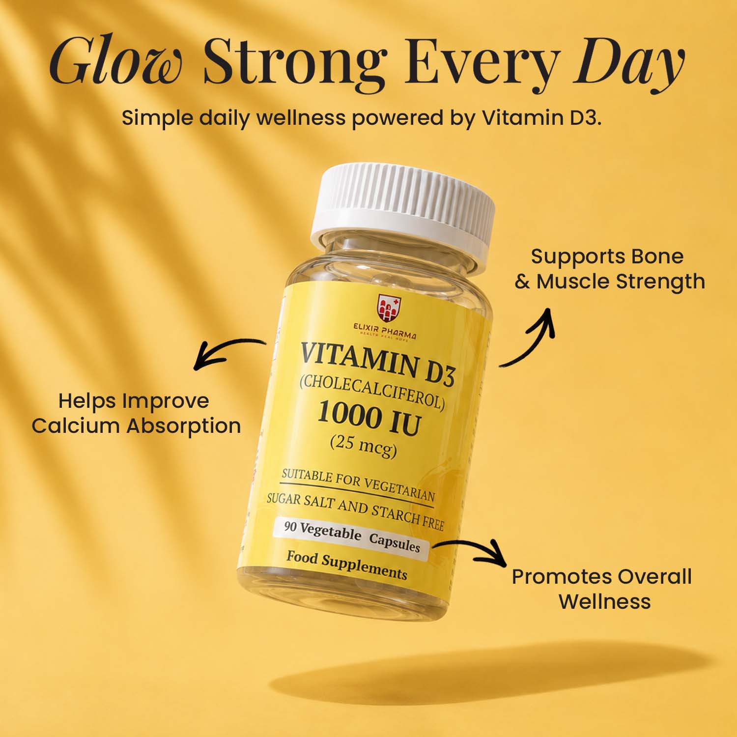 Vitamin D3 - Daily Bone & Immune Support