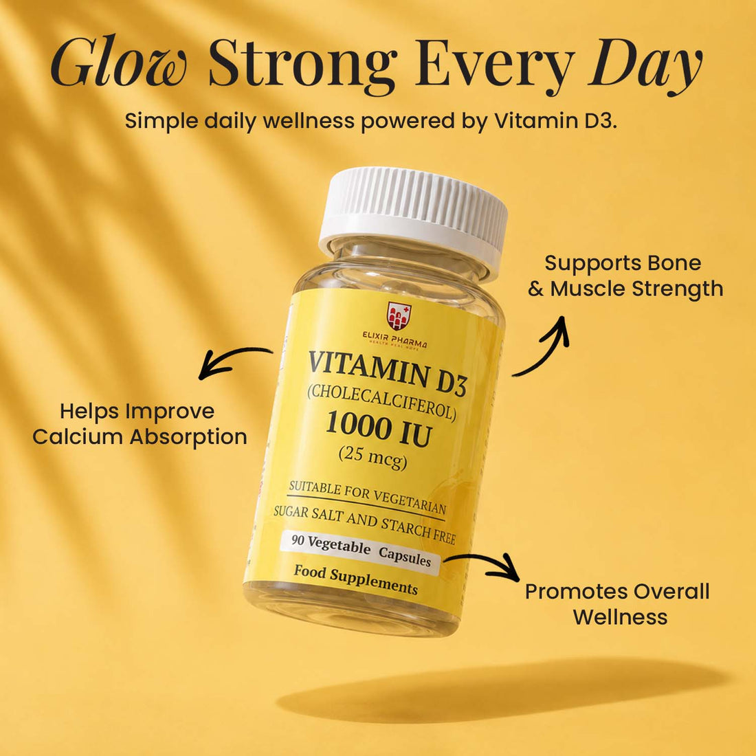 Vitamin D3 - Daily Bone & Immune Support