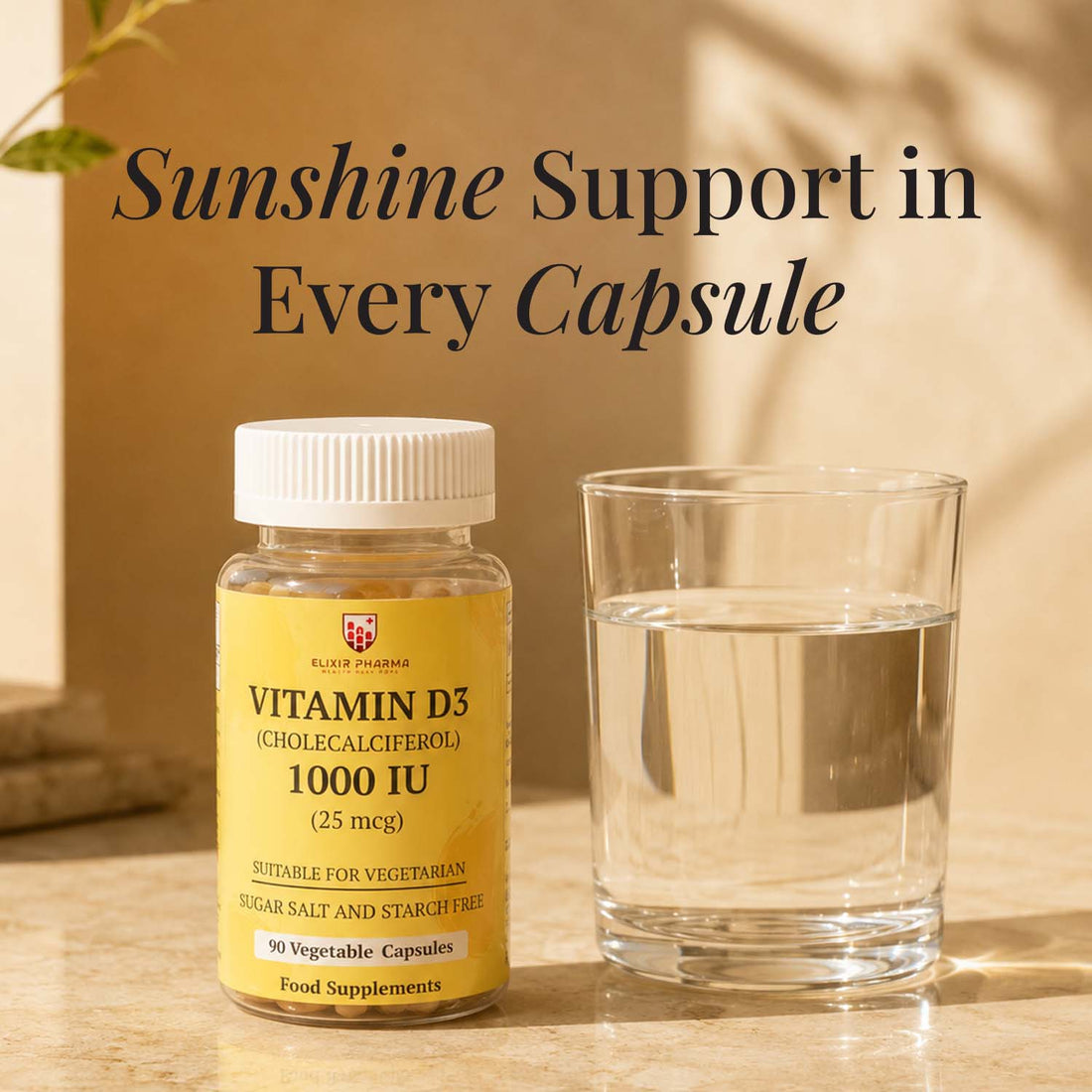 Vitamin D3 - Daily Bone & Immune Support