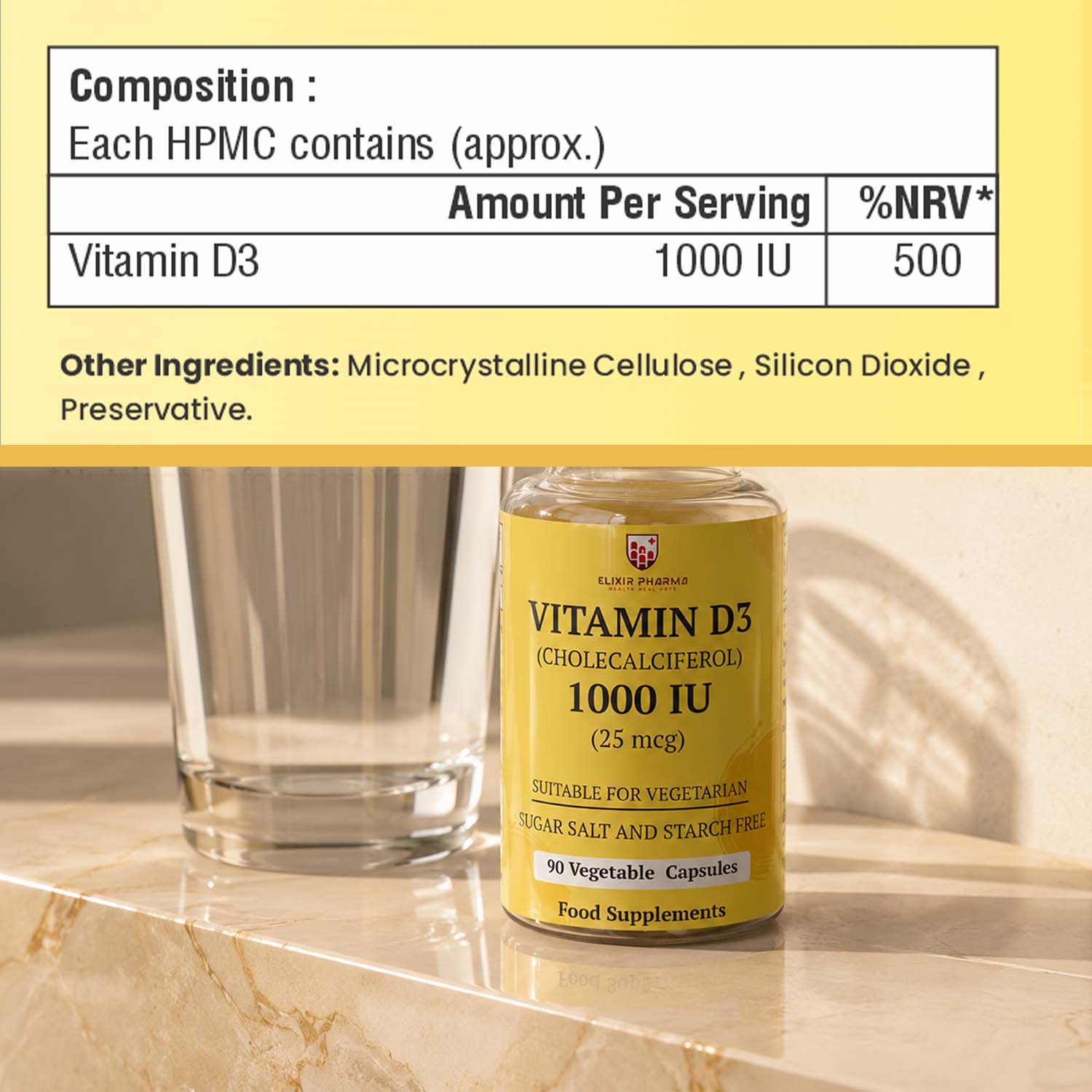 Vitamin D3 - Daily Bone & Immune Support