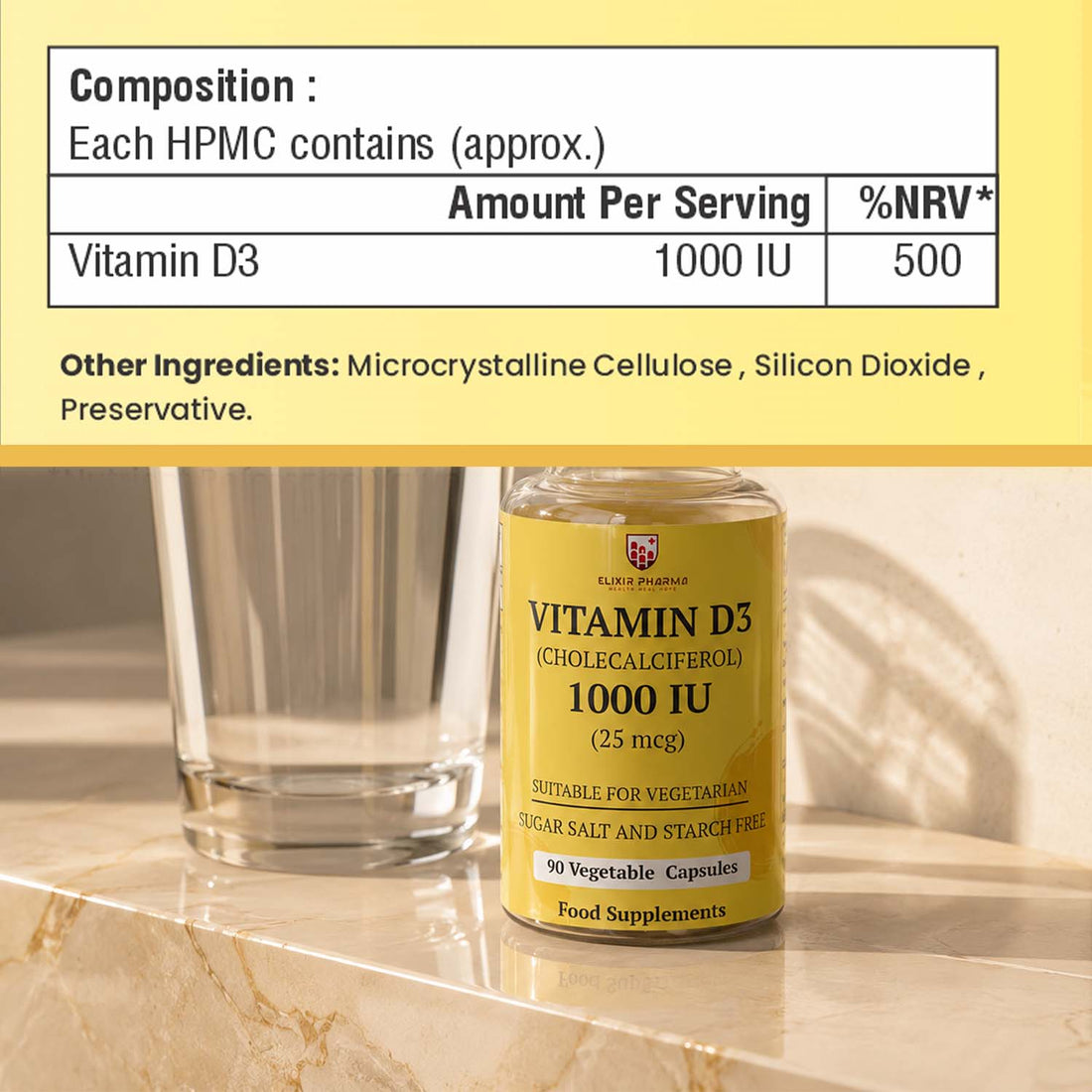 Vitamin D3 - Daily Bone & Immune Support